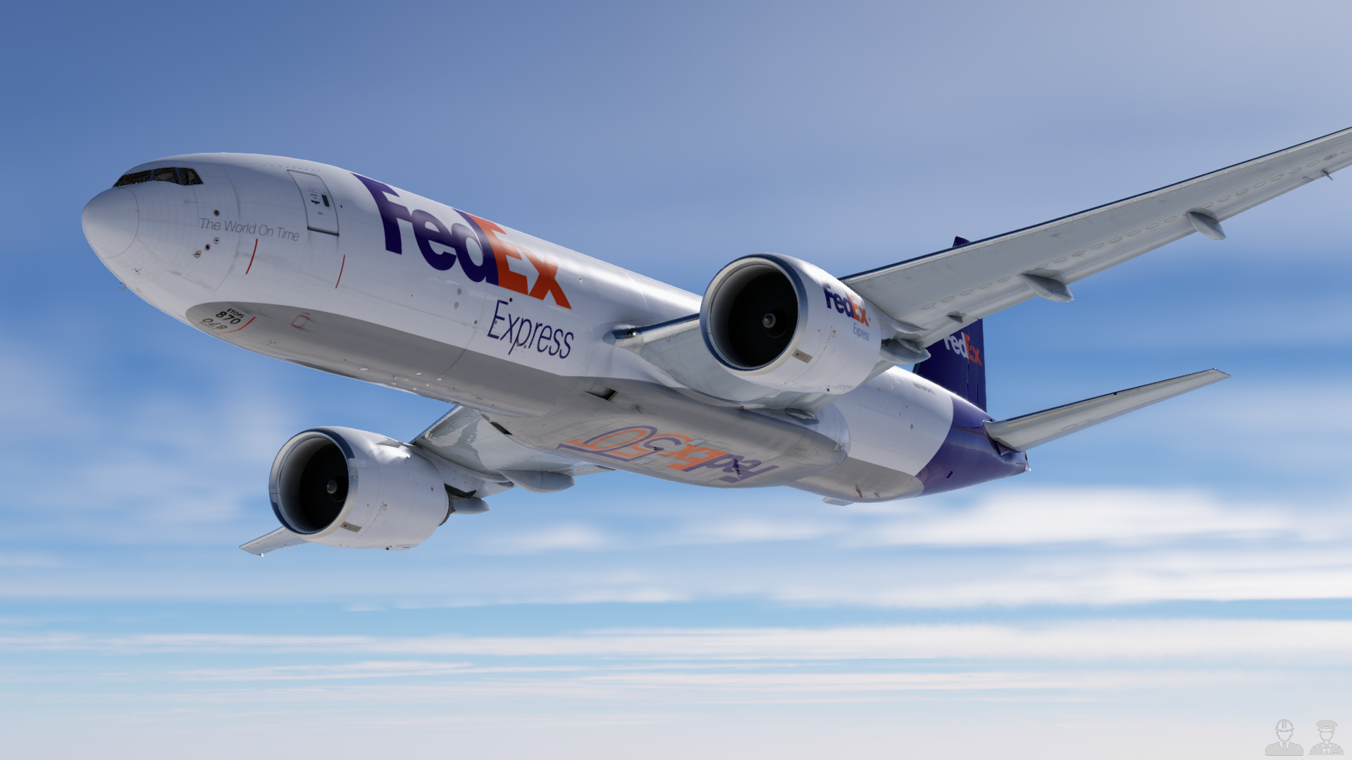 FedEx Express Boeing 777 Anniversary Edition