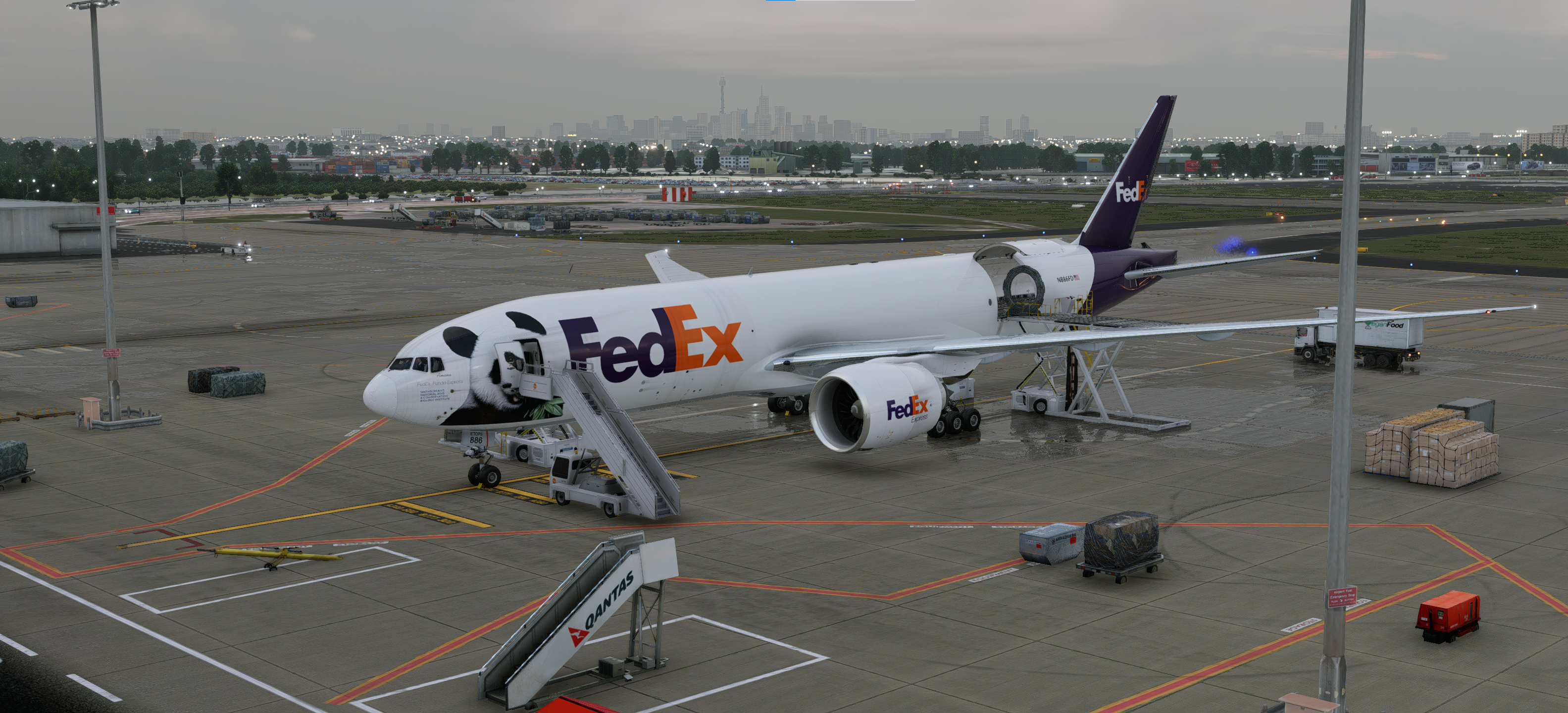 Boeing 777 Panda livery